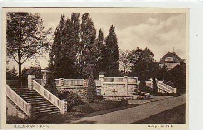 Berlin Karlshorst Anlagen im Park 1936