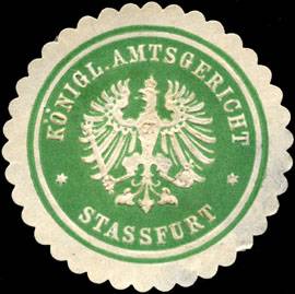 Königliches Amtsgericht - Stassfurt