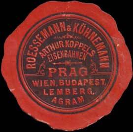 Roessemann & Kühnemann Arthur Koppel Eisenbahnen