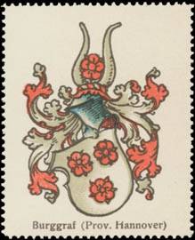Burggraf (Hannover) Wappen