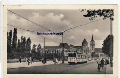 Dessau Strassenbahn 1955