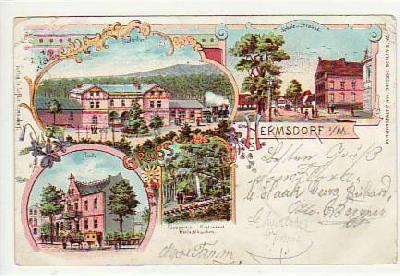 Berlin Hermsdorf-Reinickendorf Litho 1899
