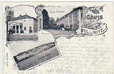 Pillnitz Schloss-Restaurant-Wache 1898