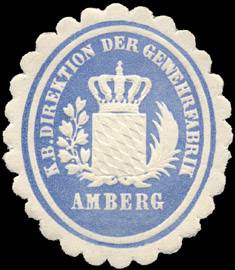 Königlich Bayerische Direktion der Gewehrfabrik Amberg