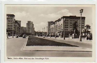 Berlin Friedrichshain Strausberger Platz 1955