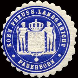 Koeniglich Preussische Landgericht - Paderborn