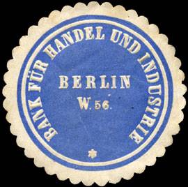 Bank für Handel und Industrie - Berlin