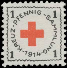 Rotes Kreuz Pfennig-Sammlung
