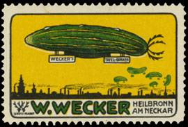 Weckers Tafel-Gurken Zeppelin