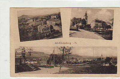 Alt-Ehrenberg Böhmen CSSR 1918