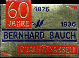 60 Jahre Bernhard Bauch
