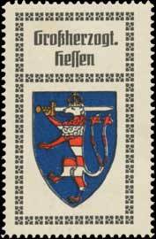 Grh. Hessen Wappen