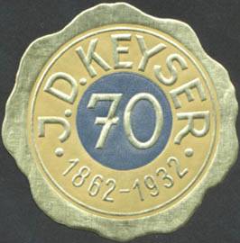 70 Jahre J.D. Keyser