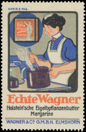 Echte Wagner holsteinische Butter zum Kochen