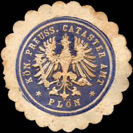 Königlich Preussisches Cataster Amt - Plön
