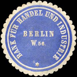 Bank für Handel und Industrie - Berlin