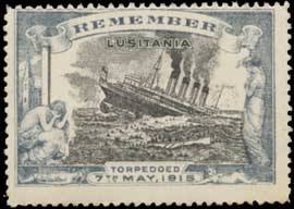 Lusitania-Torpediert