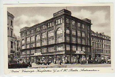 Berlin Friedrichshain Warenhaus Union ca 1940
