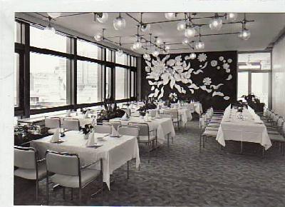 Berlin Mitte Palast der Republik Restaurant 1976