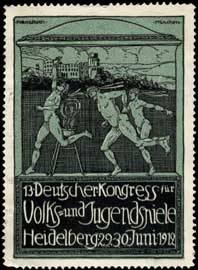 13. Deutscher Kongress für Volks- und Jugendspiele