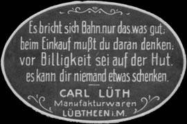 Manufakturwaren Carl Lüth