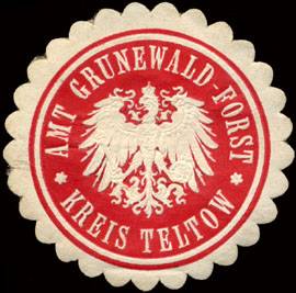 Amt Grunewald - Forst - Kreis Teltow