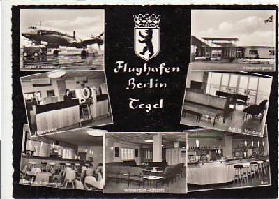 Berlin Tegel Flughafen ca 1965