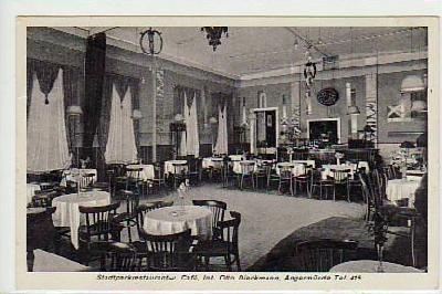 Angermünde Restaurant Dieckmann 1939