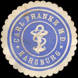 Carl Franke M. D. - Harzburg