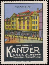 Neckarstadt Warenhaus Kander