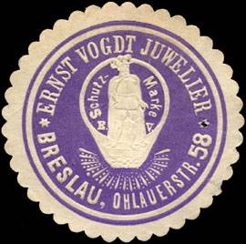 Ernst Vogdt Juwelier - Breslau