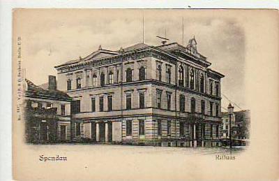 Berlin Spandau Rathaus ca 1900