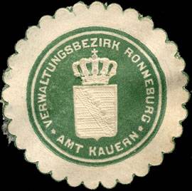Verwaltungsbezirk Ronneburg - Amt Kauern