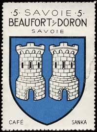 Beaufort sur Doron