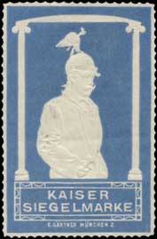 Kaiser Wilhelm Siegelmarke