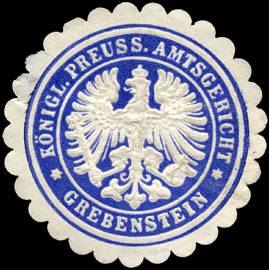 Königlich Preussisches Amtsgericht - Grebenstein