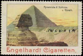 Pyramide & Sphinx in Gizeh