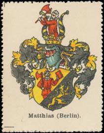 Matthias (Berlin) Wappen