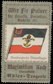 Hamburgische Dienstflagge