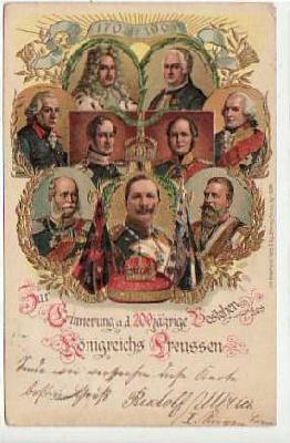 Adel Monarchie Königreich Preußen 200 jahrfeier