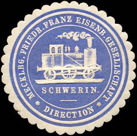 Direction - Mecklenburgisch Friedrich Franz Eisenbahn Gesellschaft - Schwerin