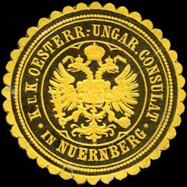 Kaiserlich und Königlich Oesterreich - Ungarische Consulat in Nuernberg