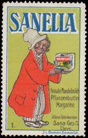 Sanella Pflanzenbutter Margarine