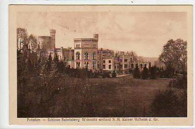 Potsdam Babelsberg Schloss 1918