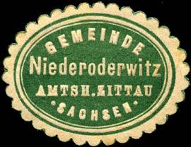 Gemeinde Niederoderwitz - Amtsh. Zittau
