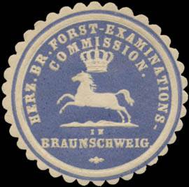 H. Br. Forst-Examinationscommission in Braunschweig