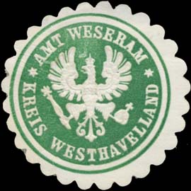 Amt Weseram Kreis Westhavelland