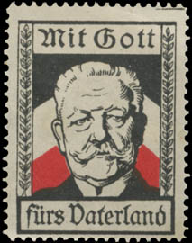 Otto von Bismarck mit Gott fürs Vaterland