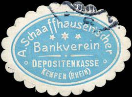 A. Schaaffhausenscher Bankverein - Depositenkasse Kempen (Rhein)