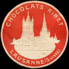 Chocolats Ribet - Lausanne ( Suisse )